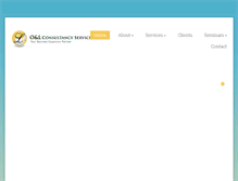 Tablet Screenshot of oandlconsultancy.com